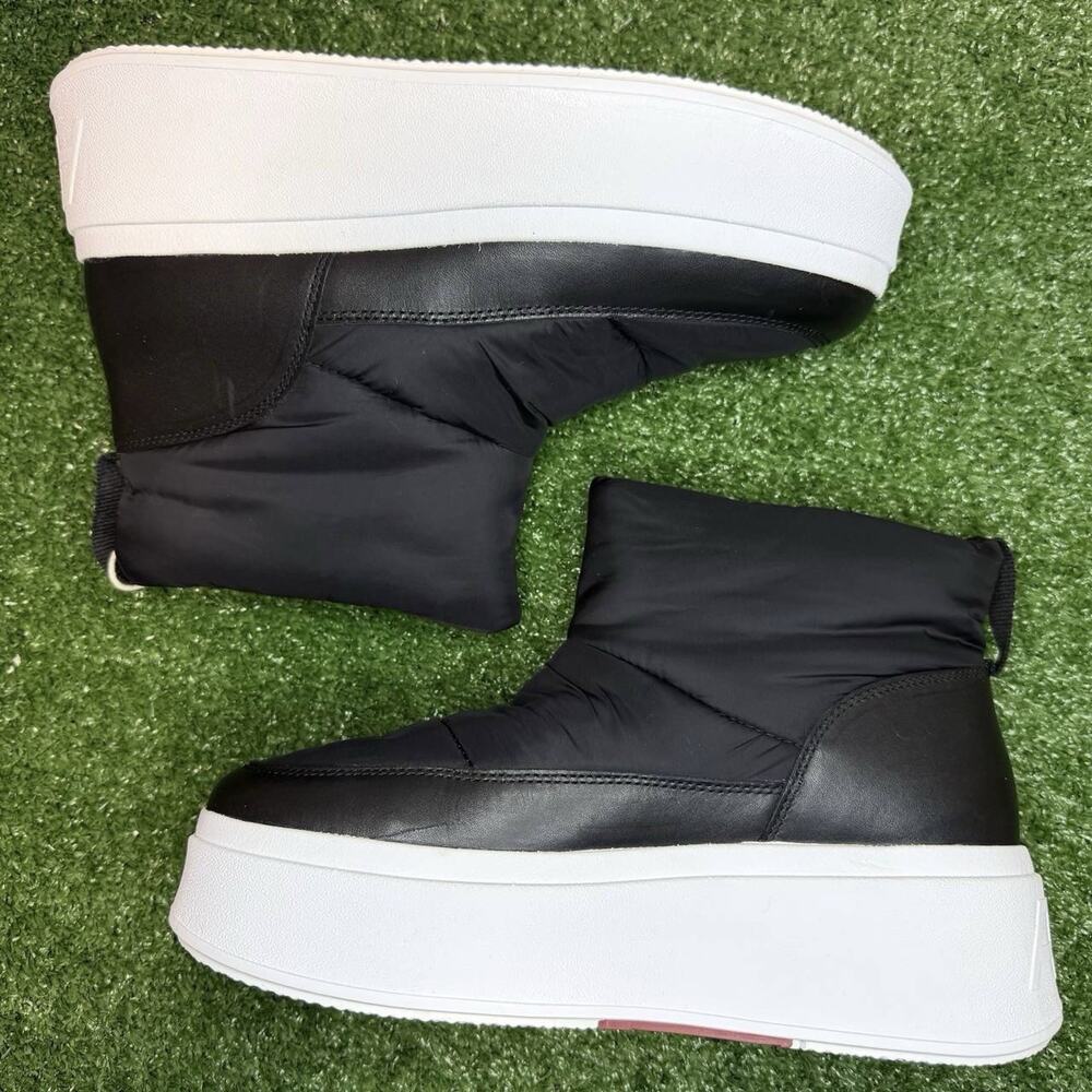 ASH Black Winter Boots Thick Sole Slip On Women’s US 8 EU 39 New No Box